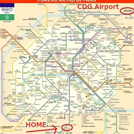K3- Maison 2min Rer 15min Paris-expo 4 Chambres/10 Lits فيلة باغنيو